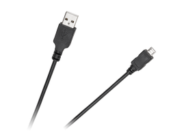 Planšetdatori ir planšetinių kompiuterių priedai // USB Kabeliai // Kabel USB - USB micro Cabletech standard 0.2m