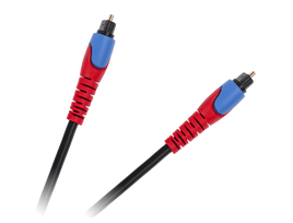TV, SAT, HDMI, DVI kabeliai ir priedai // HDMI, DVI, AUDIO jungiamieji laidai ir priedai // Kabel optyczny 2m  Cabletech standard