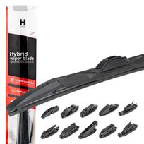 Automobilių ir motociklų prekės, elektronika, navigacija, CB radijas // Priekinio stiklo valytuvai // Pióro wycieraczki amio hybrid multiconnect 24" 600mm 60cm 11 adapterów amio-02211