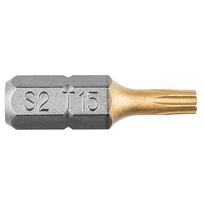 Įrankiai ir matavimo prietaisai // Rankiniai įrankiai ir rankinių įrankių komplektai // Końcówki wkrętakowe TX15 x 25 mm, 2 szt.