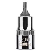 Įrankiai ir matavimo prietaisai // Rankiniai įrankiai ir rankinių įrankių komplektai // Końcówka Torx na nasadce 1/2", T25 x 55 mm