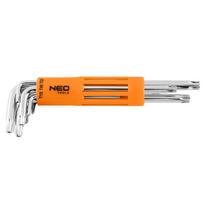 Įrankiai ir matavimo prietaisai // Rankiniai įrankiai ir rankinių įrankių komplektai // Klucze Torx długie T10-T50, zestaw 8 szt.