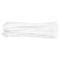 Instaliacinės izoliacinės ir sujungimo medžiagos // Dirželai // Opaski zaciskowe 4.8 x 370 mm, 75 szt., białe