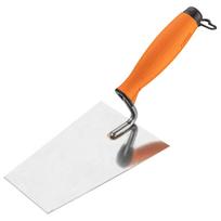 Įrankiai ir matavimo prietaisai // Rankiniai įrankiai ir rankinių įrankių komplektai // Kielnia sztukatorska trapezowa, 160 mm, uchwyt dwumateriałowy