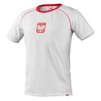 Batai, darbo drabužiai | Asmeninės apsaugos priemonės // Darbo, apsauginiai, aukšto matomumo drabužiai // T-shirt kibica Polska, rozmiar XXXL