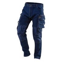 Batai, darbo drabužiai | Asmeninės apsaugos priemonės // Darbo, apsauginiai, aukšto matomumo drabužiai // Spodnie robocze DENIM, wzmocnienia na kolanach, rozmiar XS