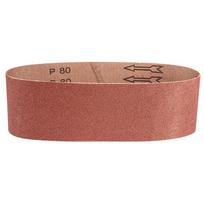 Įrankiai ir matavimo prietaisai // Smėlipopierius | Šlifavimo ir poliravimo abrazyvai // Pasy bezkońcowe 75 x 533 mm, K80, 3 szt.