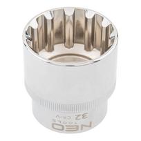 Įrankiai ir matavimo prietaisai // Rankiniai įrankiai ir rankinių įrankių komplektai // Nasadka Spline 1/2", 32 mm