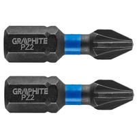 Įrankiai ir matavimo prietaisai // Rankiniai įrankiai ir rankinių įrankių komplektai // Bity udarowe PZ2 x 25 mm, 2 szt.