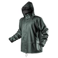 Batai, darbo drabužiai | Asmeninės apsaugos priemonės // Darbo, apsauginiai, aukšto matomumo drabužiai // Kurtka przeciwdeszczowa PU/PVC, rozmiar XXXL