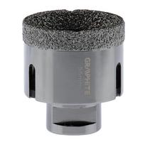 Gręžtuvai, suktuvai, perforatoriai // Priedai malūnėliams, gręžtuvams ir suktuvams // Otwornica diamentowa 55 mm x M14