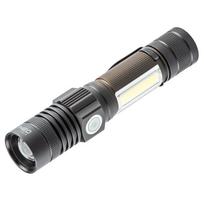 Rankinės ir Galvos LED žibintuvėliai // LED kišeniniai žibintuvėliai // Latarka akumulatorowa USB 800 lm 2 w 1 CREE T6 LED