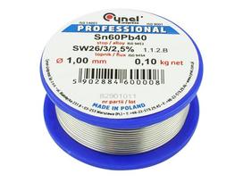Įrankiai ir matavimo prietaisai // Lituokliai | Litavimo stotys // 9633# Cyna 1,00/100g/spoiwo lc60-fsw26 cynel
