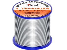 Įrankiai ir matavimo prietaisai // Lituokliai | Litavimo stotys // 9645# Cyna 2,50/250g/spoiwo lc60-sw26 cynel