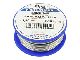 Įrankiai ir matavimo prietaisai // Lituokliai | Litavimo stotys // 9678# Cyna 2,50/100g/spoiwo lc60-fsw26 cynel