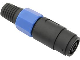 Jungtys // Different Audio, Video, Data connection plug and sockets // 5542#                Gniazdo speakon (spikon) na kabel