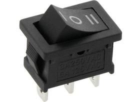 Elektros prekės // Jungikliai elektronikai // 5187#                Przełącznik mk1012c 3-pozycyjny kołyskowy