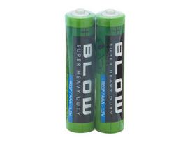 Akumuliatoriai ir baterijos // AA, AAA ir kitų dydžių baterijos, įkrovikliai – galima užsakyti // 82-501# Bateria  blow super heavy duty aaa r03p 2szt