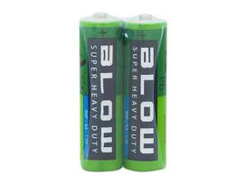 Akumuliatoriai ir baterijos // AA, AAA ir kitų dydžių baterijos, įkrovikliai – galima užsakyti // 82-504# Bateria  blow super heavy duty aa r06p 2szt