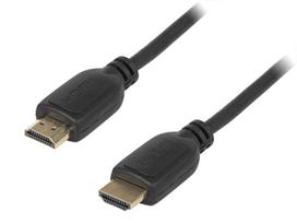 TV, SAT, HDMI, DVI kabeliai ir priedai // HDMI, DVI, AUDIO jungiamieji laidai ir priedai // 92-213# Przyłącze hdmi-hdmi  3m  zawieszka