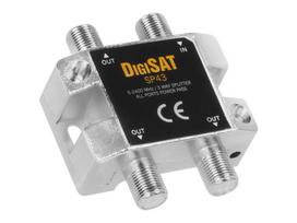 TV, SAT, HDMI, DVI kabeliai ir priedai // Konektori, aksesuāri un instrumenti koaksiālajiem kabeļiem // 77-212# Rozgałęźnik f: gn-3gn sp43 digisat 5-2400mhz"