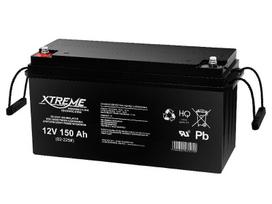 Akumuliatoriai ir baterijos // 12V, 6V, 4V akumuliatorius švino-rūgšties hermetiškas AGM VRLA // 82-225# Akumulator żelowy 12v/150ah xtreme 490x240x165_8"