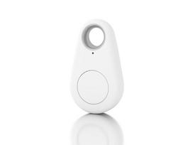 Įrankiai ir matavimo prietaisai // Įrankių, priedų naujienos // 74-012# Brelok lokalizator kluczy bluetooth biały