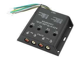 Automobilių ir motociklų prekės, elektronika, navigacija, CB radijas // Prekės automobiliams, motociklams, motoroleriams // 0275# Konwerter poziomu sygnału audio 4 kanały