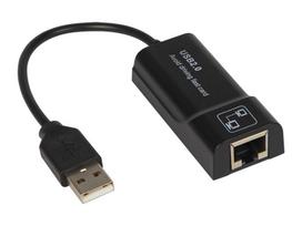 Nešiojamieji kompiuteriai, užrašų knygelės, priedai // Nešiojamųjų kompiuterių priedai // 86-059# Karta sieciowa usb rj45 lan kabel k-02
