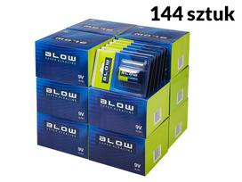 Akumuliatoriai ir baterijos // AA, AAA ir kitų dydžių baterijos, įkrovikliai – galima užsakyti // 82-577# Bateria  blow super alkaline 9v 6lr61 blister 120szt