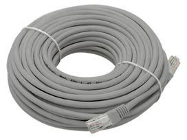 LAN tinklai // Komutaciniai - jungiamieji laidai // 2707# Przyłącze patchcord utp 50m szary kat.5 5e