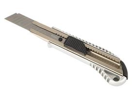 Įrankiai ir matavimo prietaisai // Rankiniai įrankiai ir rankinių įrankių komplektai // 2686# Nożyk łamany 18mm metalowy introligatorski blow