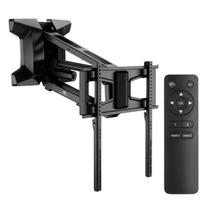 TV ir namų kinas // Stovai ir stovai // Uchwyt elektryczny do TV nad kominek Maclean, max VESA 600x400, pilot wifi, 37"-70", max 35kg, MC-891