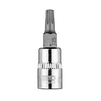 Įrankiai ir matavimo prietaisai // Rankiniai įrankiai ir rankinių įrankių komplektai // Końcówka Torx TX25 na nasadce 1/4", krótka, 37 mm