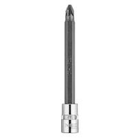 Įrankiai ir matavimo prietaisai // Rankiniai įrankiai ir rankinių įrankių komplektai // Końcówka wkrętakowa PZ2 na nasadce 1/4", długa, 87 mm