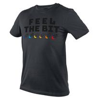 Batai, darbo drabužiai | Asmeninės apsaugos priemonės // Darbo, apsauginiai, aukšto matomumo drabužiai // T-shirt z nadrukiem, FEEL THE BIT, rozmiar XL