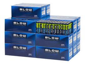 Akumuliatoriai ir baterijos // AA, AAA ir kitų dydžių baterijos, įkrovikliai – galima užsakyti // 82-607# Bateria  blow super alkaline aaa lr3 720szt