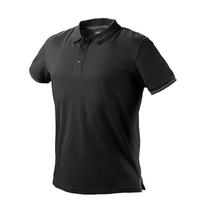 Batai, darbo drabužiai | Asmeninės apsaugos priemonės // Darbo, apsauginiai, aukšto matomumo drabužiai // Koszulka polo DENIM, czarna, rozmiar M