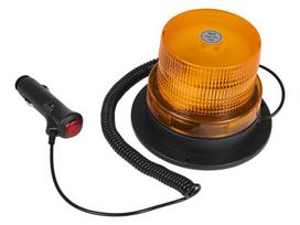 Apsaugos sistemos // Sirenos ir stroboskopai // 26-433# Sygnalizator optyczny led 12v-24v magnes kogut pomarańczowy