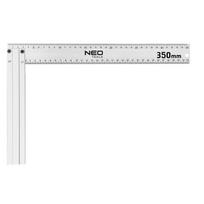 Įrankiai ir matavimo prietaisai // Rankiniai įrankiai ir rankinių įrankių komplektai // Kątownik budowlany aluminiowy 350 x 190 mm