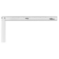 Įrankiai ir matavimo prietaisai // Rankiniai įrankiai ir rankinių įrankių komplektai // Kątownik budowlany aluminiowy 500 x 235 mm
