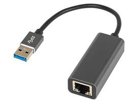 Nešiojamieji kompiuteriai, užrašų knygelės, priedai // Nešiojamųjų kompiuterių priedai // 86-062# Karta sieciowa usb-a rj45 kabel k-04