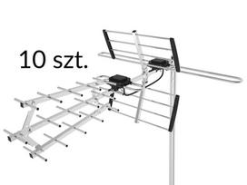 Įrankiai ir matavimo prietaisai // Įrankių, priedų naujienos // 21-053# Antena  dvb-t atd27s vhf/uhf mux8 kierunkowa pasywna 10-pak