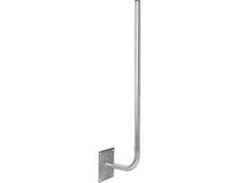 TV, SAT, HDMI, DVI kabeliai ir priedai // TV ir radijo antenos // 76-913# Uchwyt ścienny gięty anteny siatkowej l180/760mm