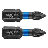Įrankiai ir matavimo prietaisai // Rankiniai įrankiai ir rankinių įrankių komplektai // Bity udarowe PZ1 x 25 mm, 2 szt.