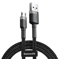 Cable USB A - micro USB 2m QC3.0 Cafule grey+black BASEUS