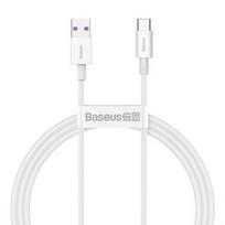 Cable USB A - USB C 1m 66W white (do not compatible with iPhone 15) Superior BASEUS