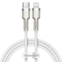 Cable USB C - iP Lightning 1m PD 18W White Baseus