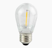 LED bulb E27 230V ST45 1W, FILAMENT, warm white 2700K, 50lm, plastic