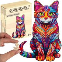 Žaidimų zona | PC | Konsolės | Priedai // Žaislai ir žaidimai vaikams // Układanka drewniana- puzzle Kruzzel 22878